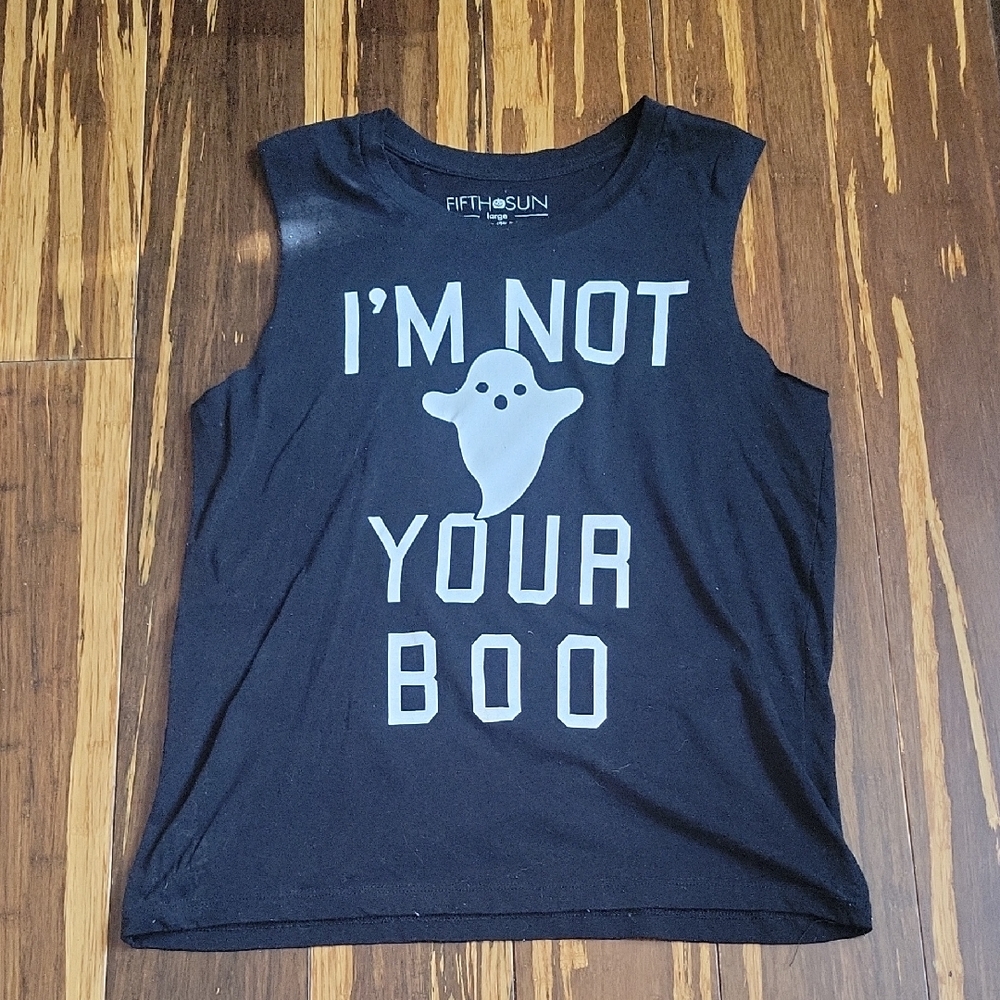 Fifth Sun Black Ghost Tank Top